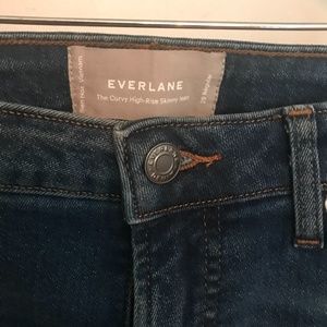 Everlane Curvy Authentic Stretch High-Rise Skinny Jean